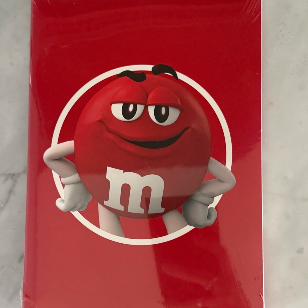 M&M'S Multicolor Hardcover Notebooks - Red Blue Yellow Green Brown Orange - Picture 8 of 12